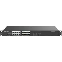 Reyee + 2 Gigabit SFP Ports 16 der Ports unterstützen PoE/PoE+ Strom - Switch - 1 - Switch - 1 Gbps