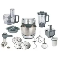 Kenwood Prospero KHC29.N0SI 6-in1 kompakter Standmixer Küchenmaschine, Mixer, Food Processor, 4,3L Schüssel, 1000W, Silber