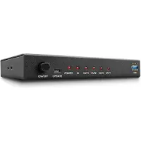 Lindy 38159, HDMI, 4x HDMI, 4096 x 2160 Pixel, Schwarz, 1920 x 1080 (HD 1080), 4096 x 2160