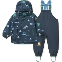 Liewood Manu Regenset, Cars/Classic Navy, 80