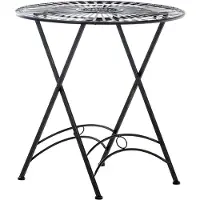 CLP Bistrotisch Tegal aus Eisen bronze
