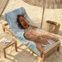 Yoursurprise Personalisiertes Strandtuch - 130 x 200 cm