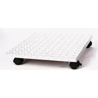 Szagato Möbelroller / Pflanzenroller (Profi) 40x40 cm, ALU, 100 kg, Bürorollen + Bremse, Marke: , Made in Germany
