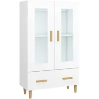 Helloshop26 - Buffet Sideboard Kommode Kleiderschrank Aufbewahrungsmöbel Organizer Küche Wohnzimmer Lounge hoch 70 x 31 x 115 cm 02_0032762