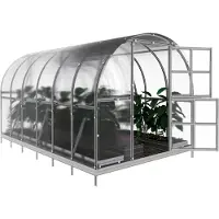 BAUMERA Gewächshaus KLASIKA 12 (3x4m) mit fundamenten und 4mm Polycarbonat;