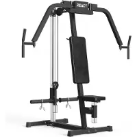 React Butterfly Maschine für Brust- und Rückentraining, 116x175x163 cm, Gewichte bis 150 kg, Nutzergewicht bis 120 kg