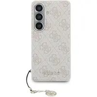 GUESS - Hardcase 4G Classic Logo Charm (GUHMS26SGF4GPI) - Samsung Galaxy S26 - Pink