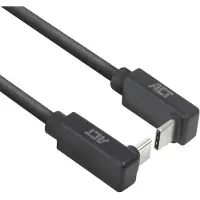 ACT USB 3.0 10Gbps 60W USB Typ-C (nach oben/unten gewinkelt) auf USB Typ-C (nach oben/unten gewinkelt)