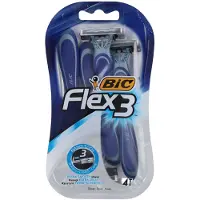 BIC Flex 3 Light Herrenrasierer 3-Klingen 4 Stk St Keine Angabe