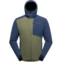 La Sportiva Descender Storm Jkt M, Cypress/Night Sky, S, ZASF031E47B46S, Ski Mountaineering Herren Fleece -