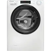Candy Smart Pro CSOW44644TWMB6-S, Frontlader, Freistehend, Weiß, Links, Schwarz, Transparent, Drehregler, Berührung