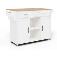 STILVORA Kücheninsel mit klappbarer Arbeitsplatte und 5 Rollen, Küchenwagen mit verstellbaren Regalen und Besteckschublade, Aufbewahrungsschrank für Küche, Esszimmer und Wohnzimmer