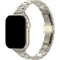 Selencia Slim Stahlgliederarmband für Apple Watch | 38/40/41/42 mm - Polarstern