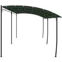 vidaXL Pavillon 6 x 3 x 2,55 m Grün