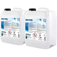 Höfer Chemie 2x5 L BAYZID Algizid Poolpflegemittel gegen Algen für einen sauberen Pool