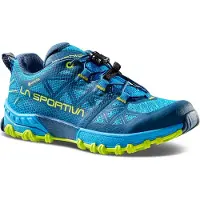 La Sportiva Bushido II JR GTX, Mountain Running Schuhe, Kids - , Größe:31, Farbe:B39E29-Storm Blue/Lime Punch