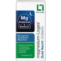 Dr. Loges + Co. GmbH magnesium-Loges Gute Nacht mit Melatonin 60 St
