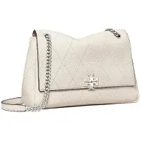 Tory Burch Handtasche Charlie Quilted Shoulder Bag 185828 Beige