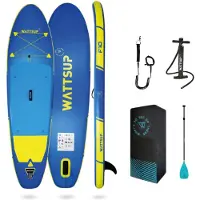 Wattsup F10 SUP Board Stand Up Paddle Surf-Board Paddel ISUP 305x81cm