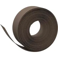 vidaXL Gartenumrandung 25 m 20 cm PE Braun
