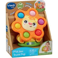 Vtech Baby P'TIT LION TOURNI POP, 0,5 Jahr(e), Kunststoff, Mehrfarbig