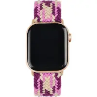 IDEAL OF SWEDEN Soft Braid Watch Band für Apple Watch | 44/45/46/49 mm - Cherry Crush