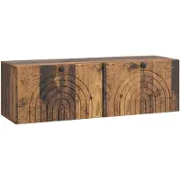 vidaXL Wandmontierter TV-Schrank Altholz 98 x 31 x 30 cm Holzwerkstoff