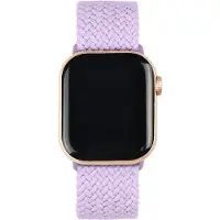 IDEAL OF SWEDEN Soft Braid Watch Band für Apple Watch | 44/45/46/49 mm - Lavender Milk