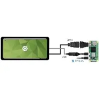 Waveshare 6,25 5-Punkt Touch Display, IPS, 720x1560, Optical Bonding, gehärtetes Glas, HDMI, USB-C