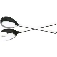 Esmeyer Bettina 2-teiliges Salatbesteck, Edelstahl 18/10 poliert, 23,6 cm Länge – zeitlos elegant,