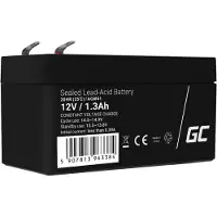 Green Cell AGM 12V 1,3Ah Akku VRLA Blei-Batterie Bleiakku Ersatzakku Gelakku Akkubatterie Zyklenfest Unbemannt Spielzeug | Elektro Spielzeug| Alarm | Notstrom | Kinderfahrzeuge| Kinder-Quad