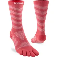 Injinji Ultra Crew Socken Rot,Rosa EU 35-40 Frau Rot,Rosa EU 35-40