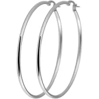 Adelia´s Paar Creolen "Ohrringe – Creole aus Edelstahl" Ideal als Geschenk zum Valentinstag
