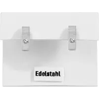 Adelia´s Paar Creolen "Ohrringe – Creole aus Edelstahl mit Strass Steinchen" Ideal als Geschenk – dezent und elegant