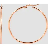 Adelia´s Paar Creolen "Ohrringe – Creole aus Edelstahl" Ideal als Geschenk – dezent und elegant