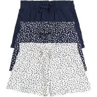 Bonprix Shorts im 3er Pack, aus Baumwolle, in verschiedenen Größen