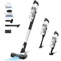 Levoit LVAC-200, 2-in-1-Stabstaubsauger, Beutellos, Weiß, Schwarz, Trocken, Zyklonisch/Filterung, Bürstenlos