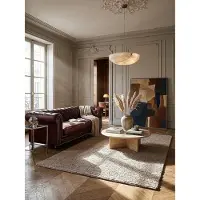 KADIMA DESIGN Wollteppich Boucle | Strapazierfähig, natürlich & pflegeleicht | 200x290cm