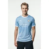 Puma Manchester City Fc 26/27 Replica Heim Kurzarm-t-shirt Blau S Mann Blau S