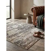 KADIMA DESIGN Moderner Teppich mit abstraktem Muster | Recycelt | Strapazierfähig und Pflegeleicht | Für Wohnzimmer und Schlafzimmer | 200x300cm