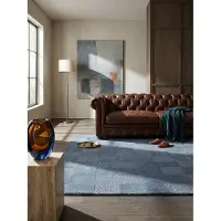 KADIMA DESIGN Teppich aus Wolle | Modernes Schachbrettmuster | Handgeschnitzt & Mehrdimensionaler Flor | Pflegeleicht | 160x230cm