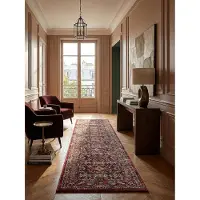 KADIMA DESIGN Läufer Berber Rot 66 x 300 cm - GLAZERT