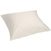 Yumeko Kissenbezug Baumwollsatin 50x70 Naturell - Eco, Bio & Fairtrade