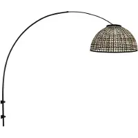 Steinhauer Wandlampe Sparkled Light, schwarz, für Wohn- / Esszimmer, Metall, Wandleuchte, Wandlampe Innen