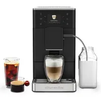 KitchenAid 5KES8453EBM, Espressomaschine, 1,8 l, Kaffeebohnen, Eingebautes Mahlwerk, Schwarz, Silber