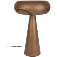 Dutchbone Tischlampe Morel M von aus Akazienholz im Boho-Stil, Braun