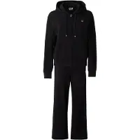 EA7 für Damen. 7W000464_AF13135 Zug Core Lady Set Oh Schwarz (S), Lässig, Sportlich, Baumwolle, Synthetisch, Sportbekleidung, Multisport, La