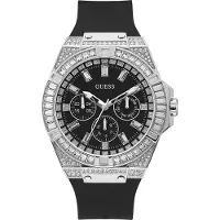 GUESS Zeus Gw0208g1 Uhr Schwarz Herren Schwarz One Size