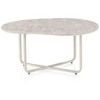 Xooon ROTA Beistelltisch Keramik Terrazzo