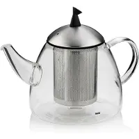 kela Teekanne Aurora mit Filter Transparent 1,8L